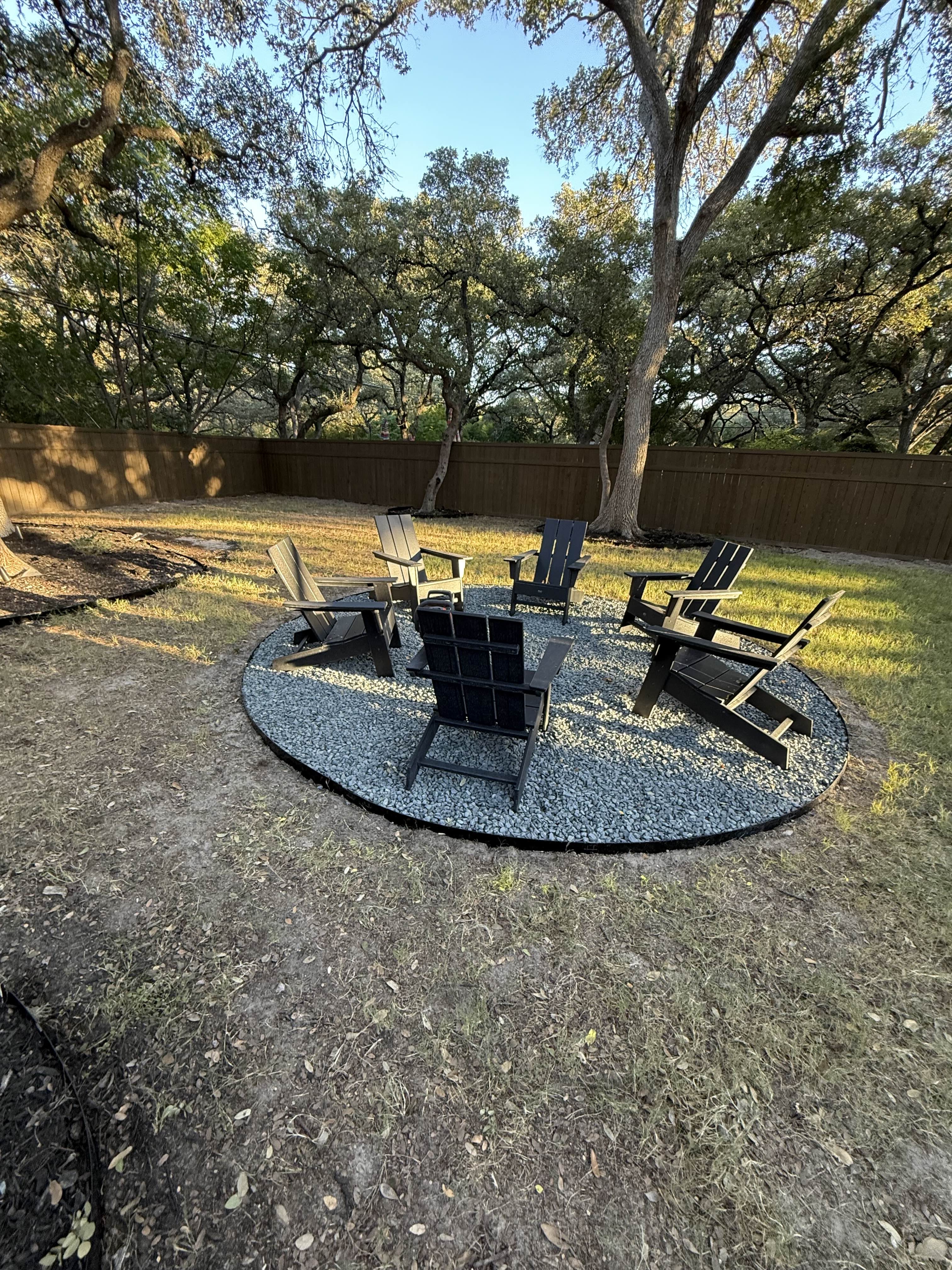 Outdoor Fire Pit Area